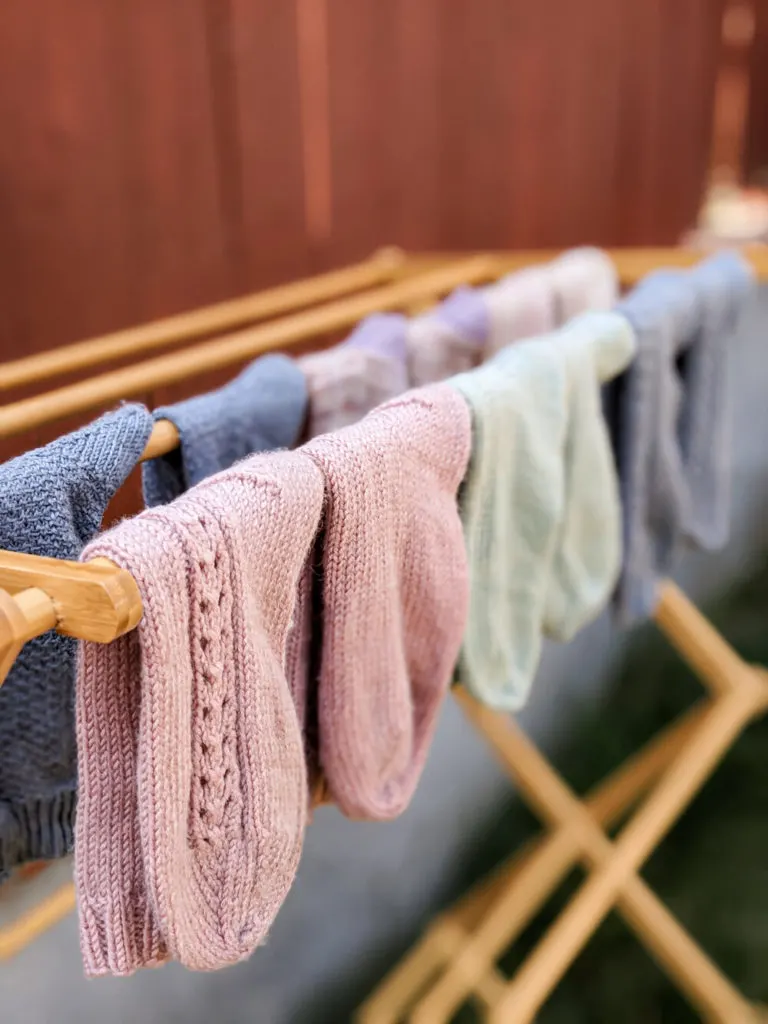 Washing Merino wool socks