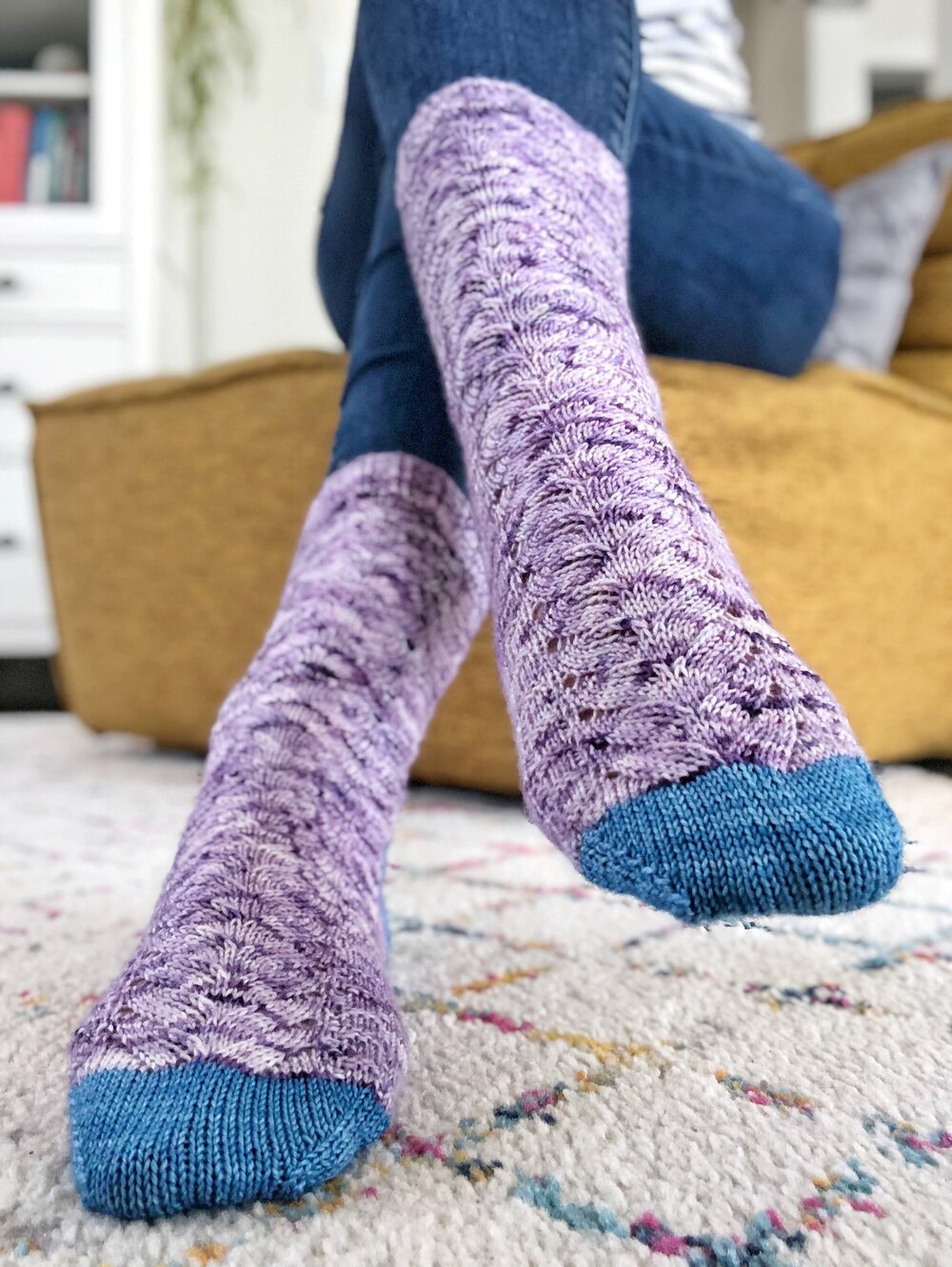 Ravelry: Stone Roses socks pattern by Stone Knits