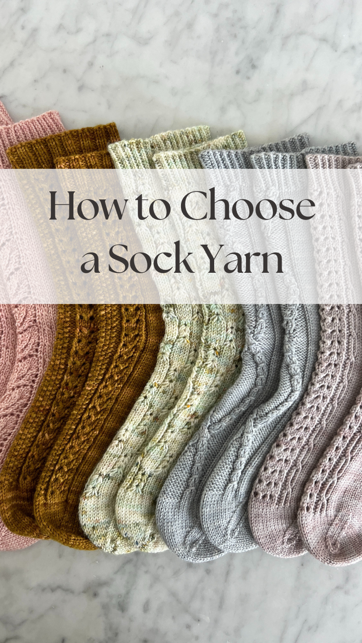 Five Key Things to Consider When Choosing a Sock Yarn - A Bee In The Bonnet